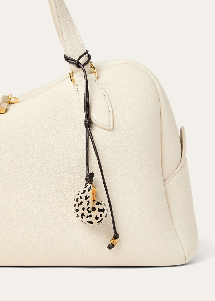 LORO PIANA SHELL CHARM  BRASS, ENAMEL