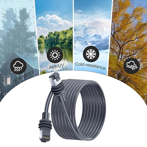 STARLINK GEN 3 ETHERNET CABLE WATERPROOF OUTDOOR REPLACEMENT FOR STARLINK KIT