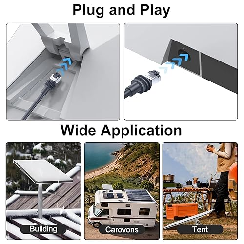 STARLINK GEN 3 ETHERNET CABLE WATERPROOF OUTDOOR REPLACEMENT FOR STARLINK KIT