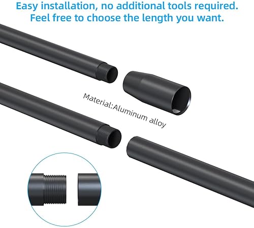 STARLINK FLAG POLE MOUNT BRACKET FOR RV LADDERS FITS 25-32MM RAILS GEN 2 V2 COMPATIBLE