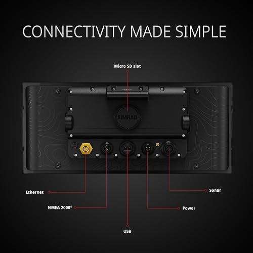 SIMRAD NSX ULTRAWIDE 3012UW 12 SMART CHARTPLOTTER FISHFINDER MFD WITH ACTIVE IMAGING TRANSDUCER