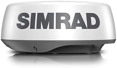 SIMRAD HALO20 20 PULSE COMPRESSION RADAR 36 NM, 60 RPM, COLLISION AVOIDANCE, DOPPLER TECH