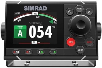 SIMRAD AP48 AUTOPILOT CONTROL HEAD 4.1 DISPLAY BLACK MODEL 000-13894-001 MARINE NAVIGATION