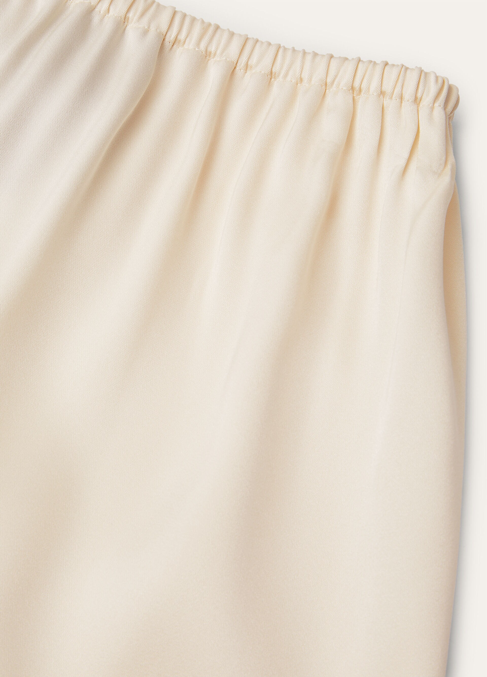 LORO PIANA ERIK PYJAMAS SHORTS  SILK IVORY GLOW