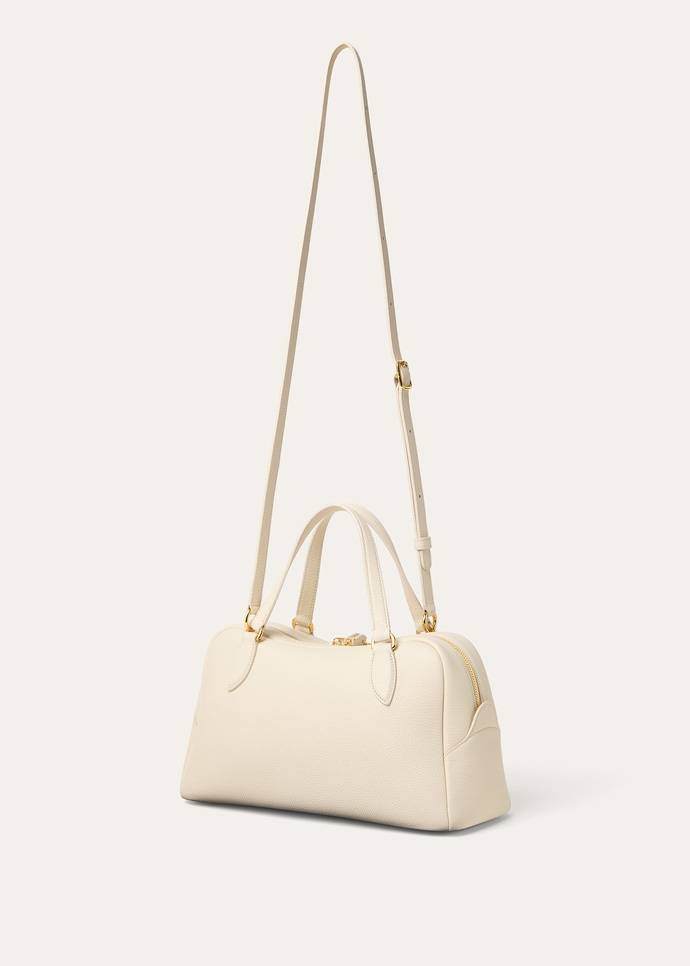 Loro Piana Small Needle bag Calfskin Colour Baby Cashmere/Sun Gold