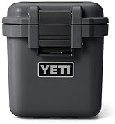 YETI LOADOUT 15 WATERPROOF GOBOX DIVIDED CARGO CASE DRY BOX CAMERA FISHING TACKLE CHARCOAL