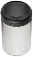 YETI RAMBLER 12 OZ CAN INSULATOR STAINLESS STEEL COLSTER FOR STANDARD CANS, NO INSERT
