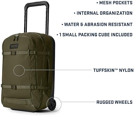 YETI CROSSROADS LUGGAGE DURABLE, STYLISH TRAVEL GEAR FOR ADVENTURE AND EVERYDAY USE