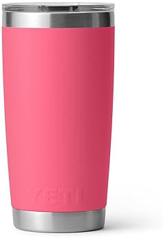 YETI RAMBLER 20 OZ STAINLESS STEEL VACUUM INSULATED TUMBLER WITH MAGSLIDER LID DURABLE CUP