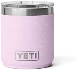 YETI RAMBLER 10 OZ STACKABLE LOWBALL 2.0 VACUUM INSULATED STAINLESS STEEL CHERRY BLOSSOM MUG