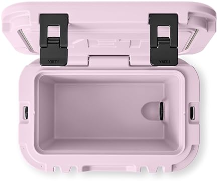 YETI ROADIE 15 HARD COOLER WITH DOUBLEDUTY SHOULDER STRAP DURABLE PORTABLE COOLER BAG