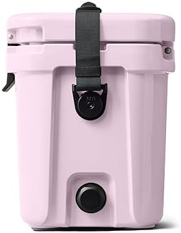 YETI ROADIE 15 HARD COOLER WITH DOUBLEDUTY SHOULDER STRAP DURABLE PORTABLE COOLER BAG