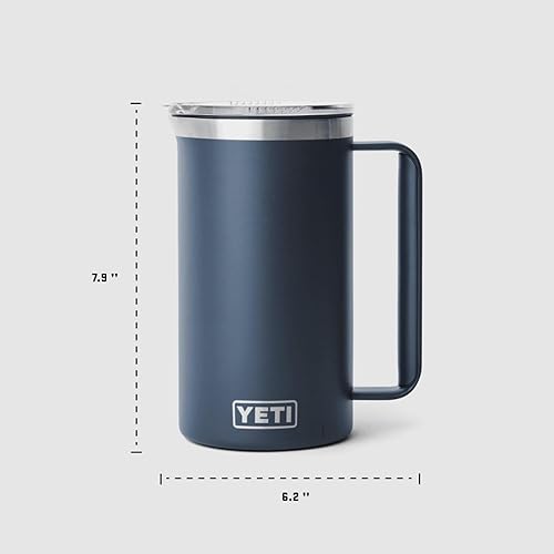 YETI RAMBLER 34 OZ STAINLESS STEEL PITCHER WITH VACUUM INSULATION AND MAGSLIDER LID, KEY LIME