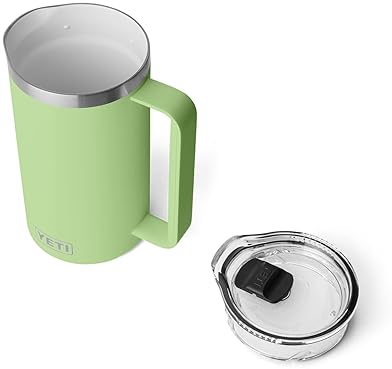 YETI RAMBLER 34 OZ STAINLESS STEEL PITCHER WITH VACUUM INSULATION AND MAGSLIDER LID, KEY LIME