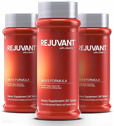 REJUVANT LIFETABS MEN S CALCIUM ALPHA-KETOGLUTARATE CA-AKG CONTROLLED-RELEASE 180 TABLETS