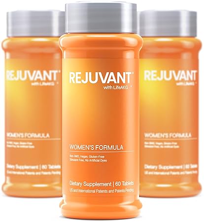 REJUVANT WOMENS AKG LONGEVITY SUPPLEMENT 1000MG PURE CALCIUM ALPHA-KETOGLUTARATE 180 TABLETS