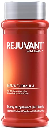 REJUVANT MEN S CALCIUM ALPHA-KETOGLUTARATE 1000MG SUPPLEMENT WITH B-VITAMINS, 60 TABLETS