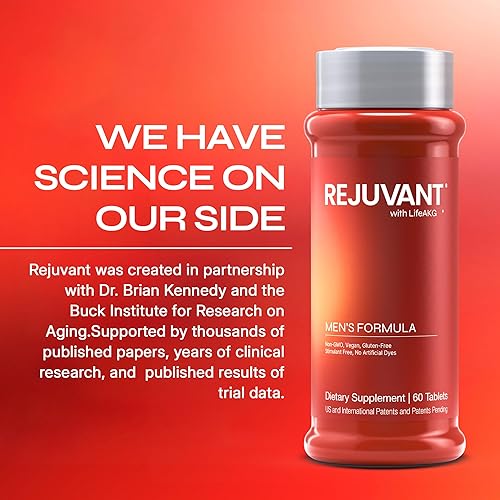 REJUVANT MEN S CALCIUM ALPHA-KETOGLUTARATE 1000MG SUPPLEMENT WITH B-VITAMINS, 60 TABLETS