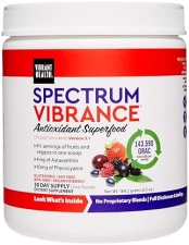 VIBRANT HEALTH SPECTRUM VIBRANCE VEGAN ANTIOXIDANT SUPERFOOD POWDER 30 SERVINGS