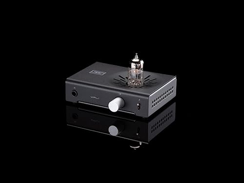 SCHIIT VALI 3 HYBRID TUBE HEADPHONE AMPLIFIER AND PREAMP BLACK FINISH