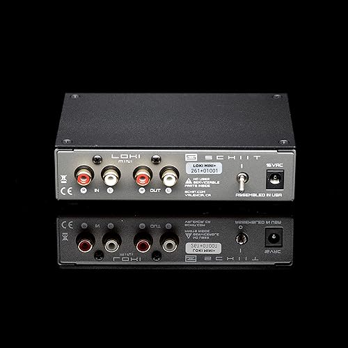 SCHIIT LOKI MINI 4-BAND TONE CONTROL EQUALIZER BLACK COMPACT AUDIO SOUND ENHANCER