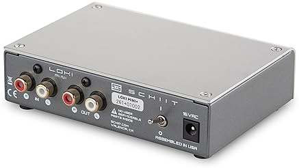 SCHIIT LOKI MINI 4-BAND TONE CONTROL EQUALIZER SILVER COMPACT AUDIO SOUND ENHANCER