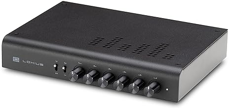SCHIIT LOKIUS 6-BAND BALANCED TONE CONTROL EQUALIZER HIGH-QUALITY AUDIO EQ BLACK