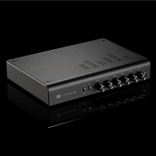 SCHIIT LOKIUS 6-BAND BALANCED TONE CONTROL EQUALIZER HIGH-QUALITY AUDIO EQ BLACK