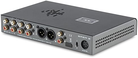 SCHIIT SAGA 2 CLASS A DIFFERENTIAL PREAMPLIFIER WITH REMOTE CONTROL BLACK