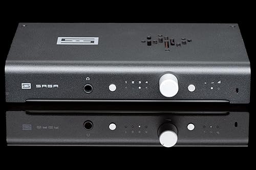 SCHIIT SAGA 2 CLASS A DIFFERENTIAL PREAMPLIFIER WITH REMOTE CONTROL BLACK