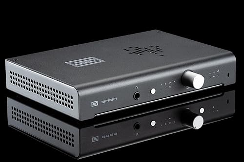 SCHIIT SAGA 2 CLASS A DIFFERENTIAL PREAMPLIFIER WITH REMOTE CONTROL BLACK