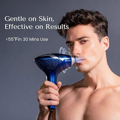 DERMRAY 810NM DIODE LASER HAIR REMOVAL DEVICE FOR SKIN TONE 1-5, PERMANENT HOME USE HAIR REDUCTION