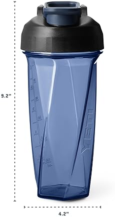 YETI YONDER HELIMIX VORTEX SHAKER BOTTLE 27OZ PORTABLE PROTEIN DRINK CUP USA MADE DISHWASHER SAFE