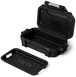 YETI LOADOUT GOBOX 1 WATERPROOF DIVIDED CARGO CASE DRY BOX CAMERA FISHING TACKLE BOX BLACK