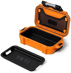 YETI LOADOUT GOBOX 1 WATERPROOF DIVIDED CARGO CASE DRY BOX FOR CAMERA, FISHING TACKLE, KING CRAB