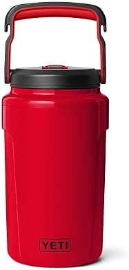 YETI SILO HALF GALLON INSULATED WATER JUG WITH STRAW CAP FENCE HOOK LEAKPROOF, LIGHTWEIGHT, ICE-COLD