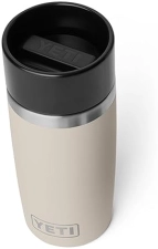 YETI RAMBLER 12 OZ STAINLESS STEEL TRAVEL BOTTLE, VACUUM INSULATED, LEAKPROOF COMMUTER CAP, CAPE TAU