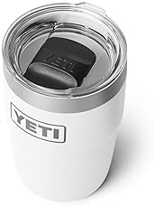 YETI RAMBLER 8OZ INSULATED COFFEE MUG WITH LID - STACKABLE, VACUUM INSULATED, DISHWASHER SAFE