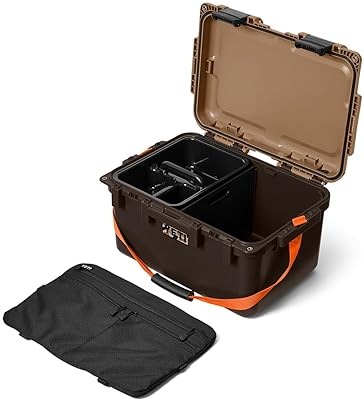 YETI LOADOUT 30 WATERPROOF DIVIDED CARGO CASE DRY BOX CAMERA FISHING TACKLE WETLANDS BROWN
