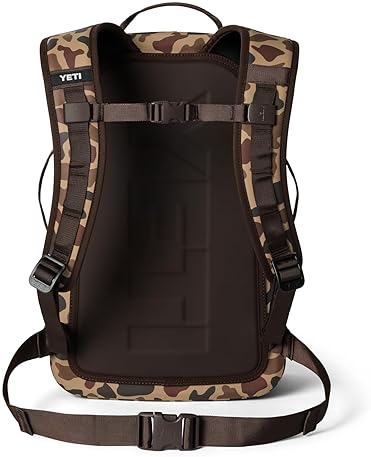 YETI PANGA 28 WATERPROOF AIRTIGHT SUBMERSIBLE BACKPACK IN WETLANDS CAMO DURABLE OUTDOOR GEAR
