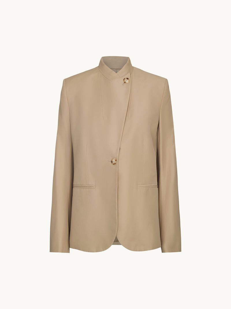 TWP BUTTONED UP BLAZER KHAKI