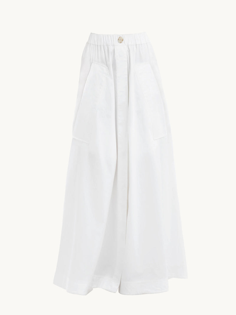 CO PARACHUTE SKIRT WHITE
