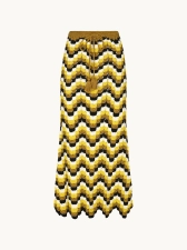 ESCVDO SUSPIRO SKIRT GOLDEN & BLACK