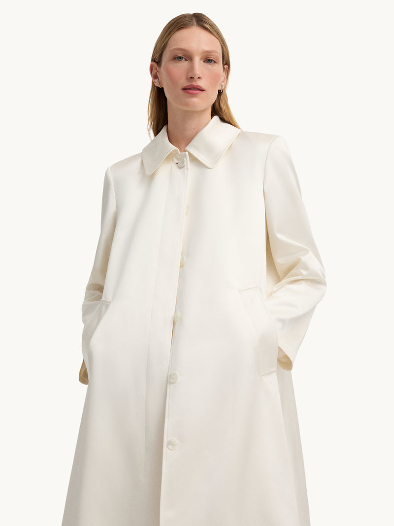 GWYN ODILE COAT IVORY