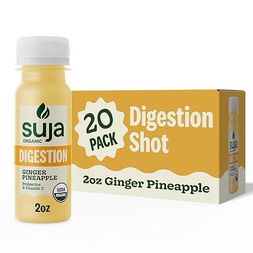 SUJA ORGANIC DIGESTION SHOT WITH GINGER APPLE CIDER VINEGAR - IMMUNITY DIGESTIVE SUPPORT