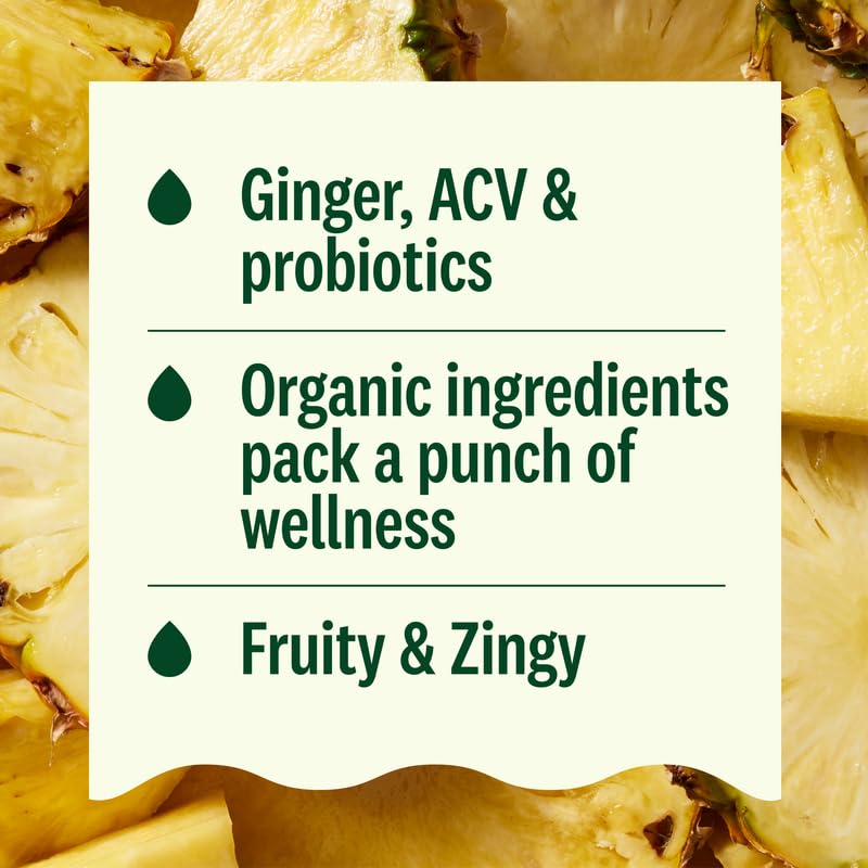 SUJA ORGANIC DIGESTION SHOT WITH GINGER APPLE CIDER VINEGAR - IMMUNITY DIGESTIVE SUPPORT