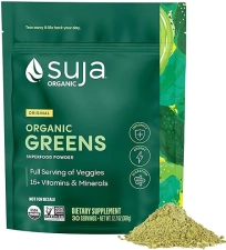 SUJA ORGANIC GREENS POWDER PROBIOTIC BLEND VEGAN SUPERFOOD DRINK MIX FOR IMMUNITY ENERGY