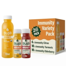 SUJA ORGANIC IMMUNITY SHOTS VARIETY PACK - PLANT-BASED, GLUTEN-FREE, 26 SHOTS TOTAL