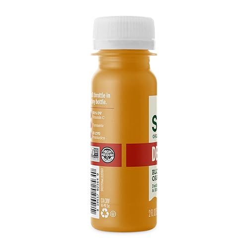 SUJA ORGANIC DETOX BLOOD ORANGE WELLNESS SHOT WITH DANDELION ROOT HIBISCUS, 2 FL OZ