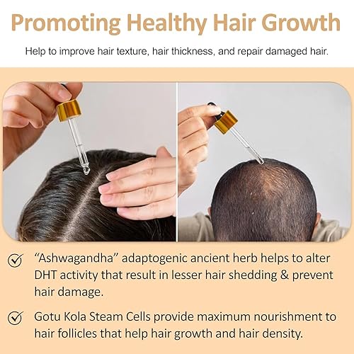 NIRVANA NURTURE ULTRA RESTORE HAIR GROWTH SERUM WITH STEM CELLS, BIOTIN ASHWAGANDHA FOR FULLER HAIR SCALP HEALTH